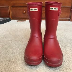 Short Hunter Boots SIZE 9!!!